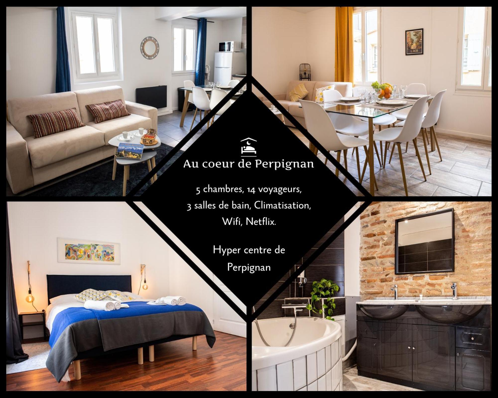 Au Coeur De Perpignan Apartman Kültér fotó